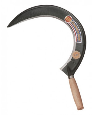 Steyrische Sichel L.450mm halbgeschmiedet,m. Schneidenschutz geschliffen