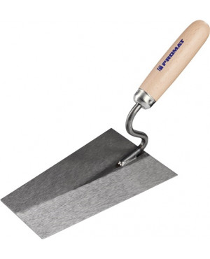 Maurerkelle L.180mm B.125mm m.Buchenholzheft,S-Hals STA PROMAT