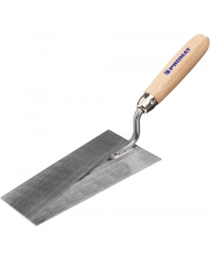 Berner Putzkelle L.160mm B.85mm gehärtet,m.Buchenholzheft STA PROMAT