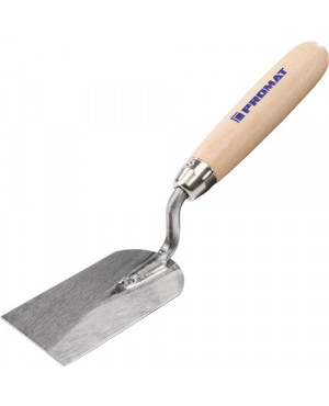 Stukkateurspachtel B.60mm gehärtet,m.Buchenholzheft STA PROMAT