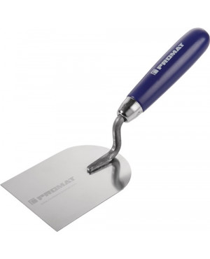 Stukkateurspachtel B.80mm rostfrei,m.Buchenholzheft VA PROMAT