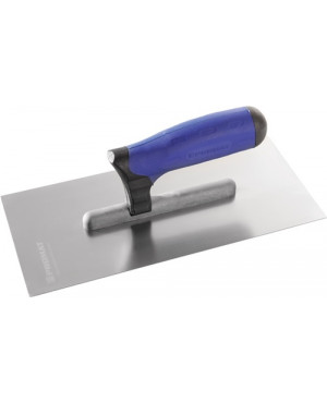 Glättekelle L.280mm B.130mm rostfrei,m.Ku.-Griff VA S.0,7mm PROMAT