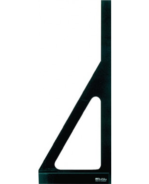 Glaserwinkel L.1750mm B.500mm m.Verstrebung schwarz
