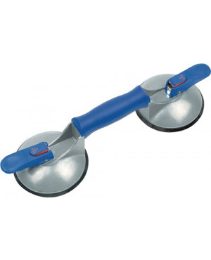 Saugheber blue line Trgf.50kg Kopf-D. 120mm 2 Köpfe Alu VERIBOR