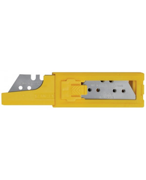Trapezklinge 6-11-916 L62xB19xS0,65mm m.Lochung 10 Spender a 10 St.STANLEY