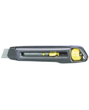 Cuttermesser Interlock Klingenbreite 18mm L.165mm Metall-Korpus SB STANLEY