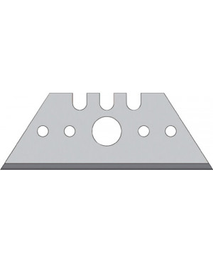 Trapezklinge L52xB18,7xS0,65mm m.Lochung 10 St./Spender PROMAT