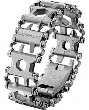 Lifestyle-Tool TREAD 29 Funktionen Edelstahlglieder silber Leatherman