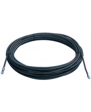 Einziehband Duraflex Gesamt-L.20m D.4mm m.Öse u.Suchkopf Stahldraht