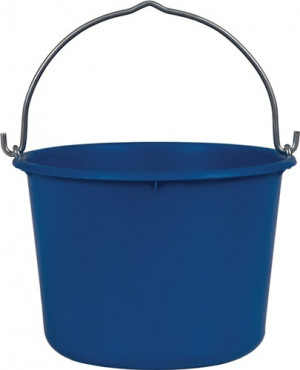 Baueimer 12l schwer blau PE