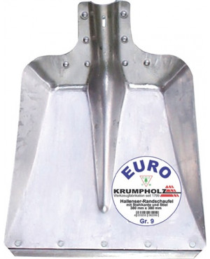 Hallenser Randschaufel FAVORIT Gr. 7 340x325mm Aluminiumblech
