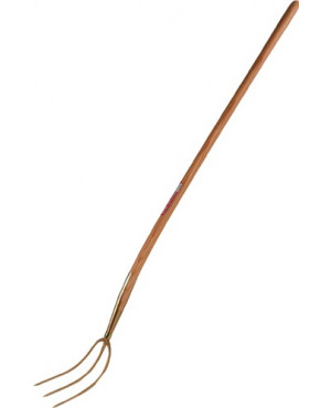 Streugabel Erntekönig Zinken-L. 260mm,3 Zinkengeschmiedet,m. Stiel G. 1000g
