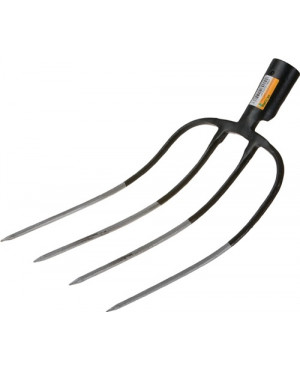 Dunggabel Zinken-L.310mm 4 Zinken süddeutsch geschmiedet,o.Stiel G.800g