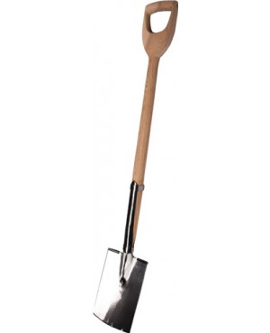 Rodespaten Blattmaß 285x180mm Gr.2 m.D-Stiel Stiel-L.950mm 3000g