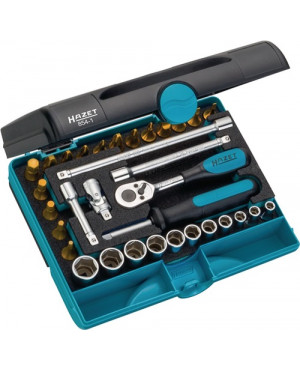 Steckschlüsselsatz CV. 33tlg. 5-14mm 1/4Zoll HAZET i.Ku.-Kassette