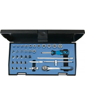 Steckschlüsselsatz 20ITU-3 1/4Zoll 36tlg. 4-14mm 6KT/TX/E GEDORE f.4KT-Antrieb