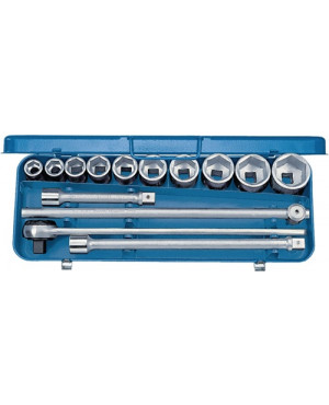 Steckschlüsselsatz EMU-2 DIN133 3/4Zoll 14tlg. 22-50mm 6KT GEDORE