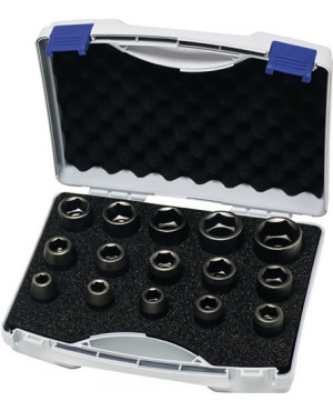 Kraftstecknusssatz 21 tlg. kurz SW 10 - 27 lang SW 13 - 27 ASW