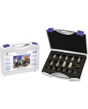 Kraft-Steckschlüsselsatz 9 teilig 1/2 Zoll T/E