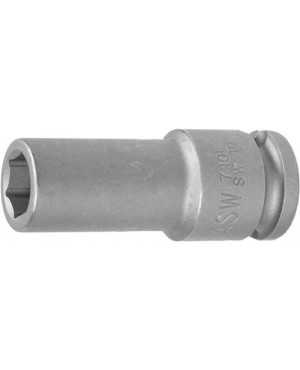 Kraftschraubereinsatz 3/8 Zoll SW 15 mm 6-KT. L. 50 mm ASW