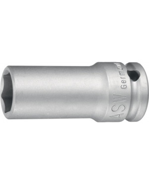 Kraftschraubereinsatz 1/2 Zoll SW 10 mm 6 KT L. 78 mm (lange Ausführung)