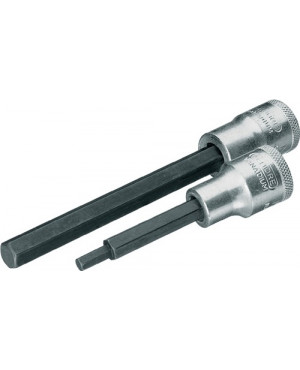 Steckschlüsseleinsatz IN 19 1/2 Zoll Innen-6-kant SW 7mm L.60mm GEDORE