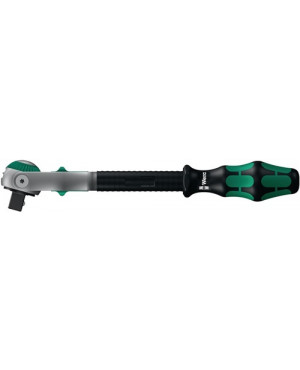 Schwenk- u.U.-Knarre Zyklop Speed 1/2 Zoll Anz.Z.72 L.277mm 2K-Griff WERA
