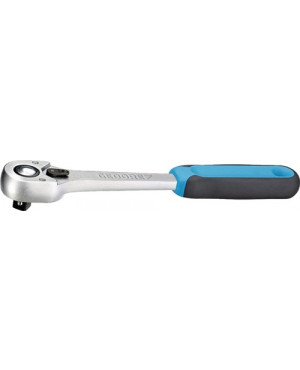 Hebelumschaltknarre 3/8 Zoll 2 K-Griff 32 Zähne L. 200 mm CV-Stahl