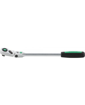 Schwenk- u.U.-Knarre 517QR 1/4 Zoll Anz.Z.80 L.416mm 2K-Griff STAHLWILLE