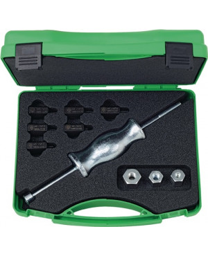 Gleithammersatz KS-22-01 10tlg.im Kunststoffkoffer KUKKO