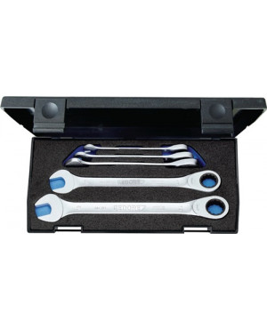 Knarrenringmaulschlüsselsatz iN 19 PM 5-tlg. SW 8-19 mm CV Ku.-Kassette GEDORE