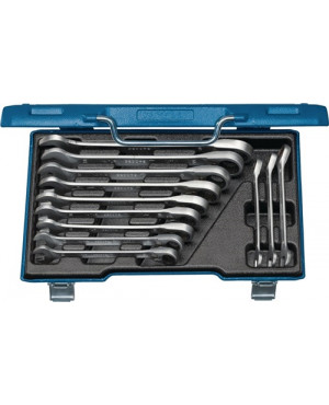 Knarrenringmaulschlüsselsatz 7 UR-012 12tlg. SW8-19mm CV. Stahlkassette GEDORE