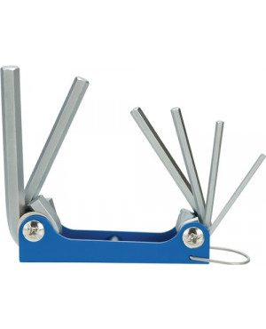 6KT-schraubendr.-S. 7tlg. SW1,5-6mm ISO2936 S2-St.Verchromt i.Handklapph. PROMAT