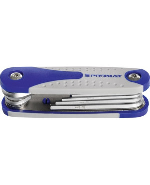 Schraubendrehersatz 9 teilig Handklapphalter SL4,5 PH2 T10-T20 SW3-6 Promat