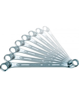 Doppelringschlüsselsatz 20/12 12-tlg.SW 6mm-32mm tief gekr.STAHLWILLE