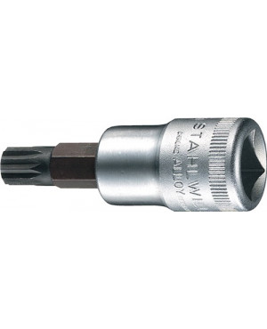 Steckschlüsseleinsatz 54 X 1/2 Zoll Innen-Vielzahn M16 L.60mm STAHLWILLE