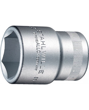 Steckschlüsseleinsatz 55 3/4 Zoll 6-kant SW 22mm L.51mm STAHLWILLE