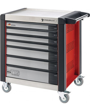 Werkstattwagen 98VA/7R 7 Schubl.rot L.740mm DC01A STAHLWILLE