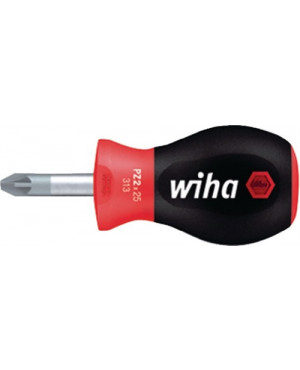 Schraubendreher PZD SW 1x25mm Ges.-L.81mm kurze Rundklinge m.Mehrkomp.-Griff