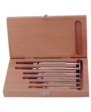 Feinmechanikerschraubendrehersatz 250 6tlg.Schlitz TURNUS