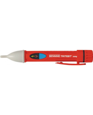Phasen-/ Drehfeldprüfer 200-1000V/AC m. LED Prüfspitze bruchf. ABS-Gehäuse