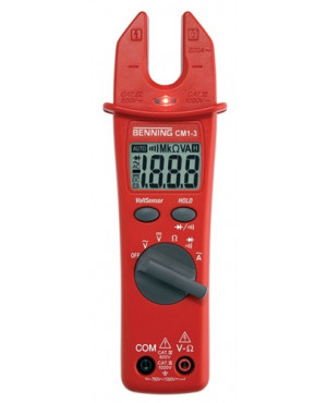 Stromzangen-Multimeter 0,1 V-750 V AC 0,1 A-200 A Wechselstr. M.Batterien CM 1-3