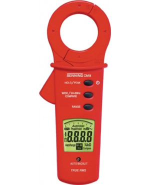 Leckstromzange CM 9 Messber.1 µA-100 A AC Zangenöffnung max.40mm BENNING
