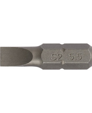 Bit f.Schlitzschrauben 6,5mm L.25mm 1/4 Zoll C6,3 Schneidenstärke 1,2mm PROMAT