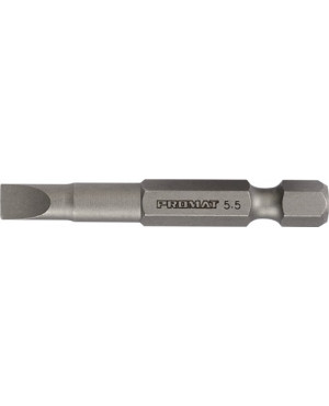 Bit f.Schlitzschrauben 5,5mm L.50mm 1/4 Zoll E6,3 Schneidenstärke 1mm PROMAT