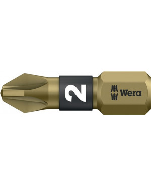 Bit 855/1 BTH 1/4 Zoll PZD 1 L.25mm BiTorsion,extrahart WERA