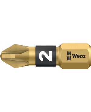 Bit 855/1 BDC 1/4 Zoll PZD 3 L.25mm BiTorsion,diamatbeschichtet WERA