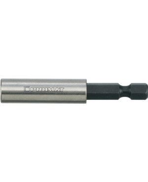 Bithalter 1/4 Zoll F 6,3 1/4 Zoll C 6,3 Magnet,Spreng-Ri L.75mm PROMAT