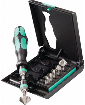 Kegelsenkerbitsatz 846/8 8-tlg.Gr.6,3-20,5mm 90Grad HSS Ku.-Box WERA