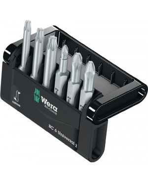 Bit Sortiment 6tlg.Bits 50mm PH PZD Torx Kunststoffbox Mini-Check PH PZ TX 50 mm